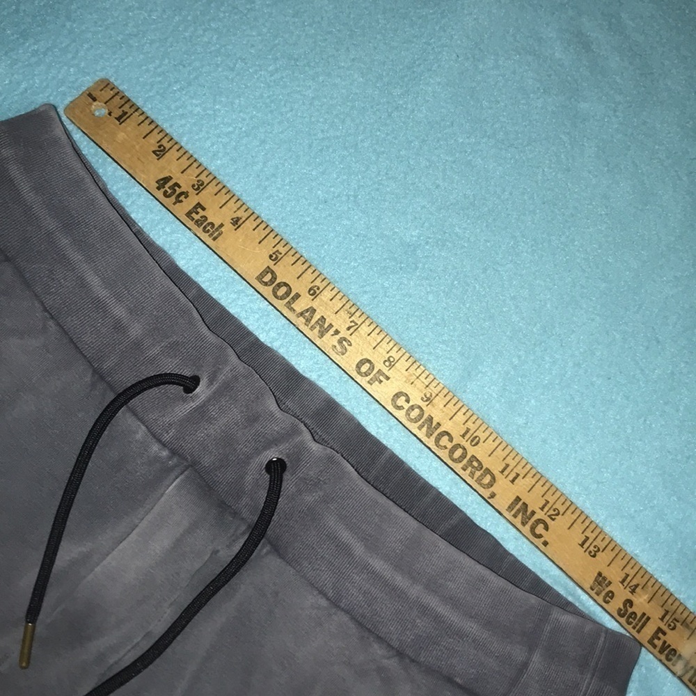 NIKE heavy duty training sweatpants elastic waistband drawstring gray  size M - Picture 5 of 8